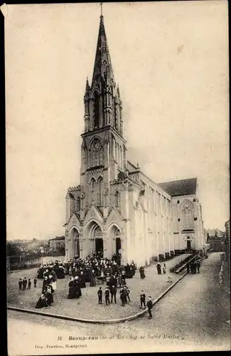 Ak Beaupreau Maine et Loire, Eglise Saint Martin