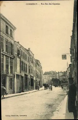 Ak Commercy Lothringen Meuse, Rue Bas des Capucines