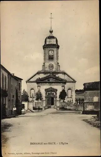 Ak Demange-aux-Eaux Meuse, L'Eglise