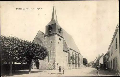 Ak Pezou Loir et Cher, L'Eglise