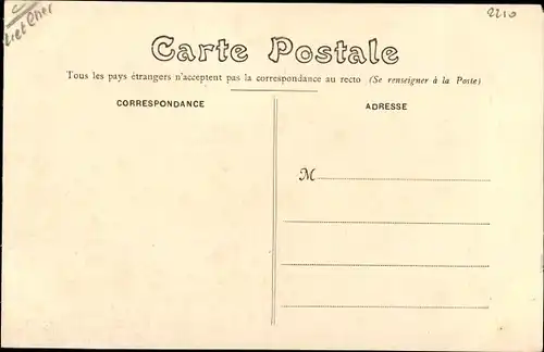 Ak Membrolles Loir et Cher, La Mairie