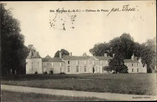 Ak Marolles Loir et Cher, Chateau de Pezay