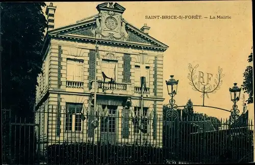 Ak Saint Brice sous Forêt Val d’Oise, La Mairie