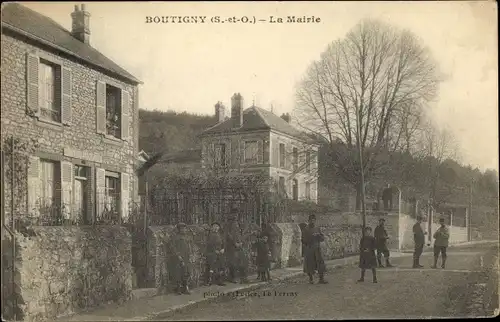 Ak Boutigny Essonne, La Mairie