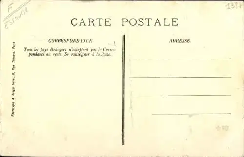 Ak Verrières le Buisson Essonne, Pensionnat de la Sainte Famille, Cote Sud-Ouest