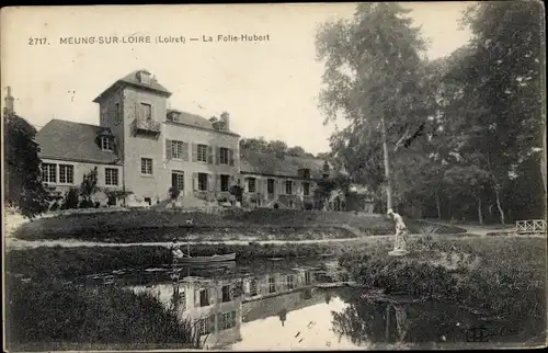 Ak Meung sur Loire Loiret, La Folie Hubert