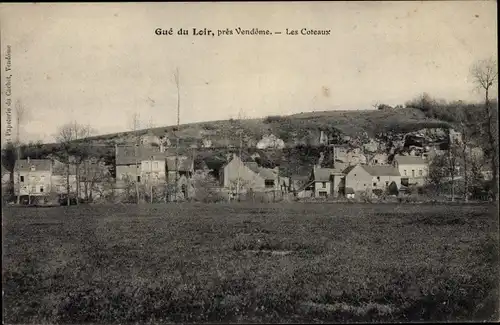 Ak Le Gué du Loir Loir et Cher, Les Coteaux