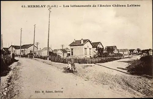 Ak Herblay Val d’Oise, Les lotissements de l'Ancien Chateau Leblanc