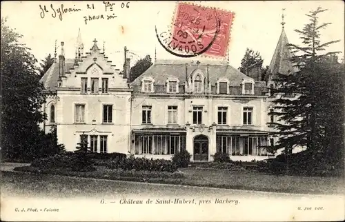 Ak Barbery Calvados, Chateau de Saint Hubert