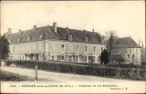 Ak Deneze Main et Loire, Chateau de la Boissiere