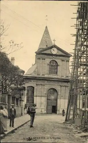 Ak Nanterre Hauts de Seine, L´Eglise