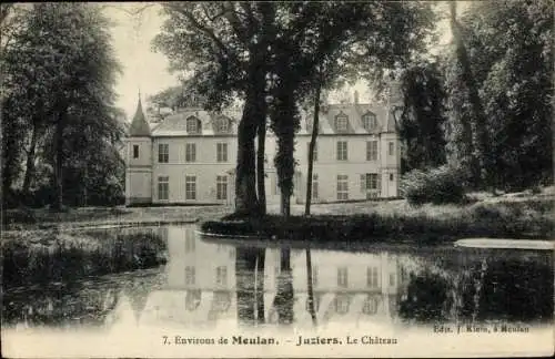 Ak Juziers Yvelines, Le Chateau