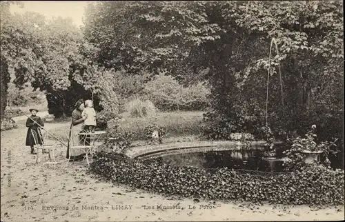 Ak Limay Yvelines, Les Mussets, Le Parc