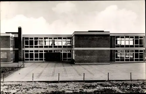 Ak Rotterdam Südholland, Meeuwenplaat, GLO School