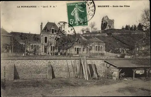 Ak Brionne Eure, École des Filles