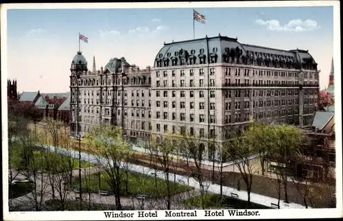 Ak Montreal Québec Kanada, Windsor Hotel