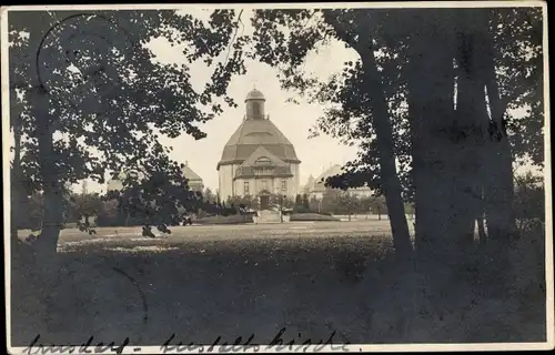 Foto Ak Arnsdorf Sachsen, Anstaltskirche