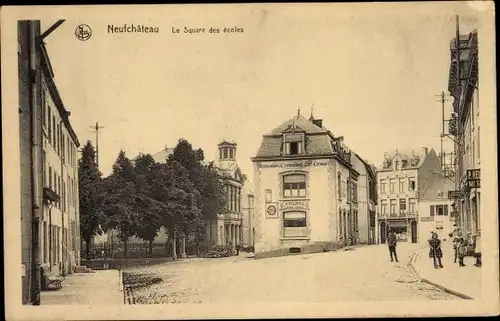 Ak Neufchâteau Vosges, Le Square des eoles