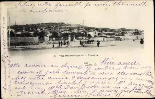 Ak La Corniche Alpes Maritimes, Vue Panoramique