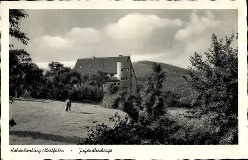 Ak Hohenlimburg Hagen, Blick zur Jugendherberge