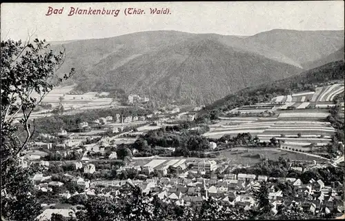 Ak Bad Blankenburg in Thüringen, Gesamtansicht