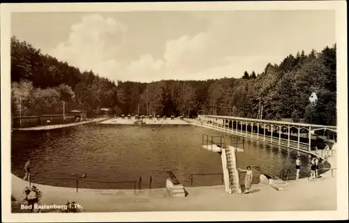 Ak Rastenberg in Thüringen, Freibad