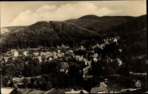 Ak Bad Thal Ruhla in Thüringen, Teilansicht