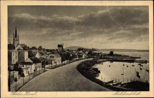 Ak Werder an der Havel, Mühlenblick