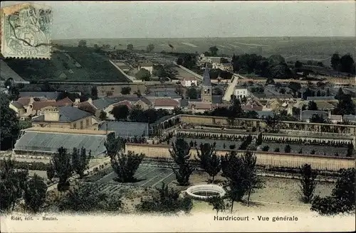 Ak Hadricourt Yvelines, Vue generale