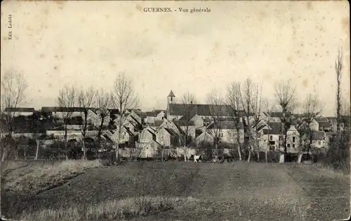 Ak Guernes Yvelines, Vue generale