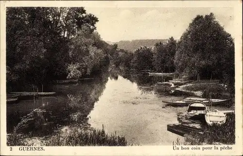 Ak Guernes Yvelines, Un bon coin pour la Peche