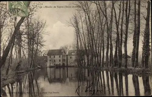 Ak Vayres Essonne, Le Moulin