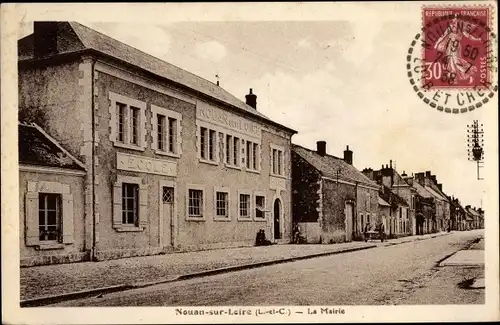 Ak Nouan sur Loire Loir-et-Cher, La Mairie