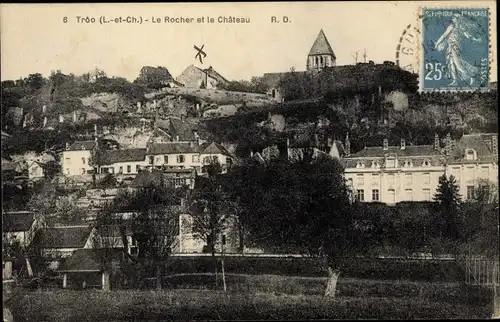 Ak Troo Loir et Cher, Le Rocher et le Château