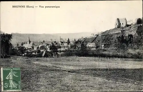 Ak Brionne Eure, Vue Panoramique