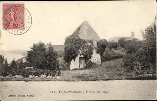 Ak Champtoceaux Maine-et-Loire, Grottes du Parc