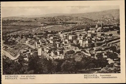 Ak Bethanie Jerusalem Israel, Vue generale