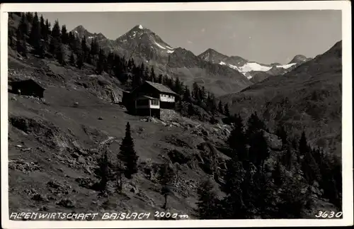 Ak Sölden in Tirol, Alpenwirtschaft Gaislach