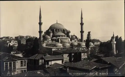 Ak Konstantinopel Istanbul Türkei, Mosquee du Sultan Beyazid