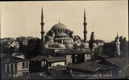 Ak Konstantinopel Istanbul Türkei, Mosquee du Sultan Beyazid