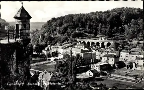 Ak Luxembourg Luxemburg, Faubourg du Pfaffenthal