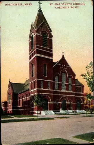Ak Dorchester Massachusetts USA, St. Margaret´s Church, Columbia Road