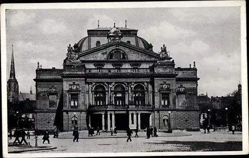 Ak Plzeň Pilsen Stadt, Stadttheater