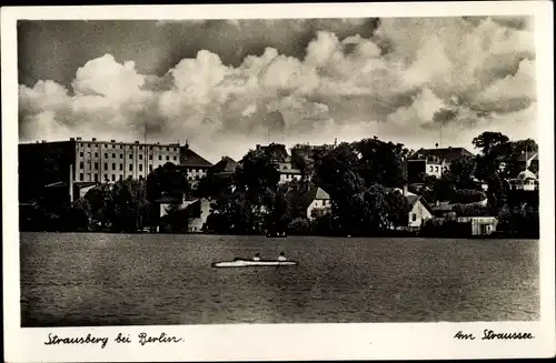 Passepartout Ak Strausberg in Brandenburg, Am Straussee