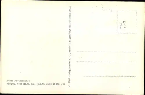 Passepartout Ak Strausberg in Brandenburg, Am Straussee