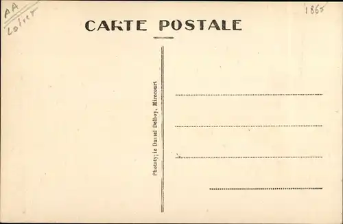 Ak Montargis Loiret, Rue Dorée