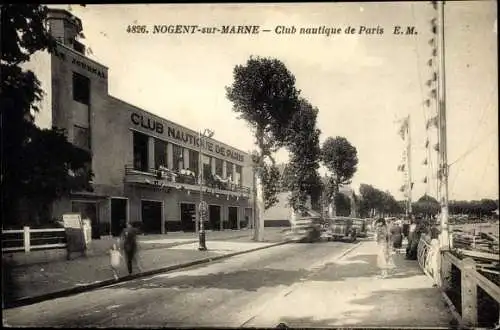 Ak Nogent sur Marne Val de Marne, Club nautique de Paris