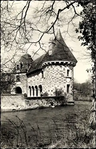 Ak Saint-Germain-de-Livet Calvados, Le Chateau