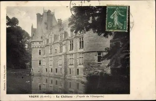 Ak Vigny Val d’Oise, Le Château