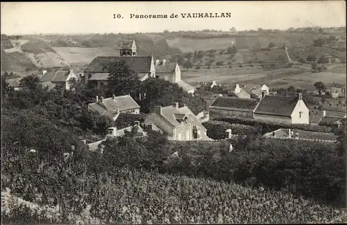 Ak Vauhallan Essonne, Panorama